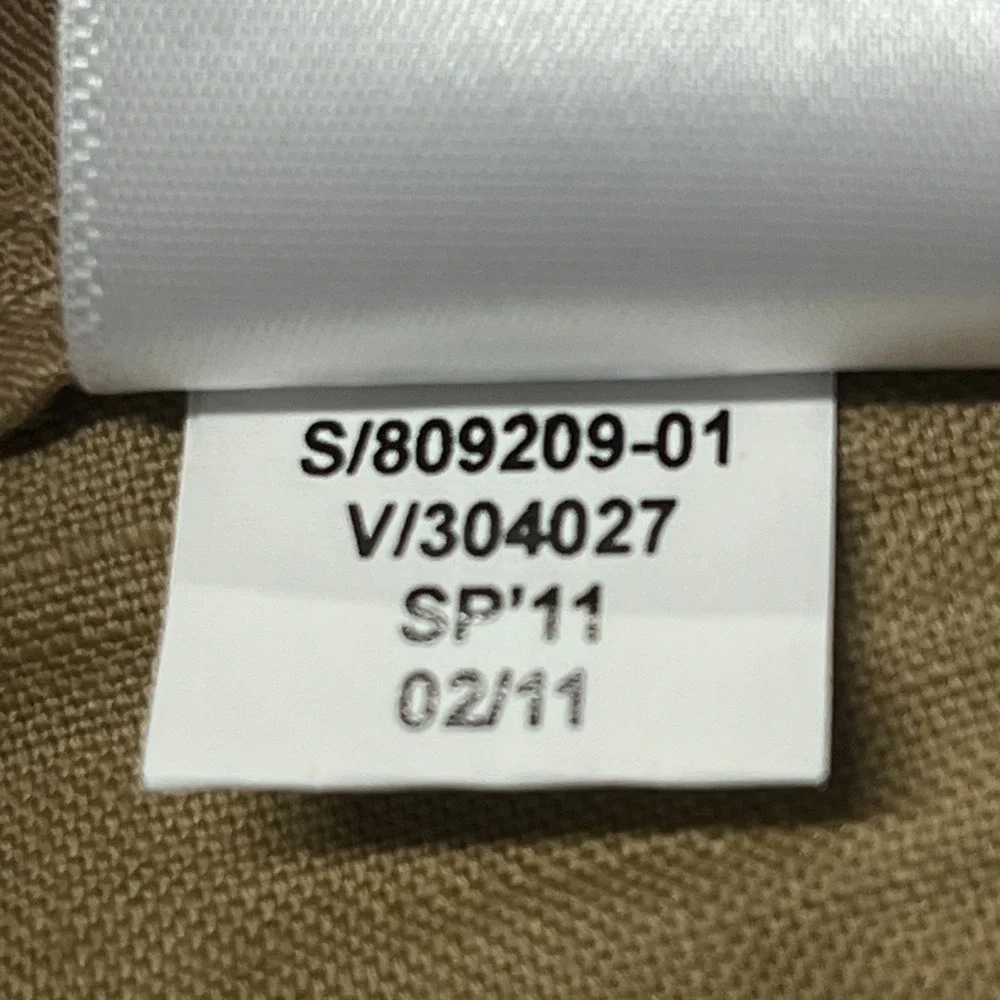 Banana Republic Mens 36x30 Linen Cotton Pants Khaki Straight Casual NWOT Pockets